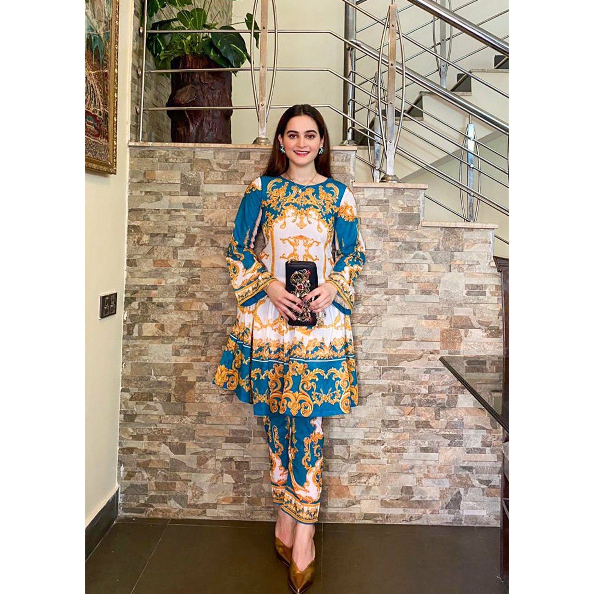 Printed Dress (CC-101)